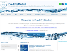 Tablet Screenshot of fundecomarket.co.uk
